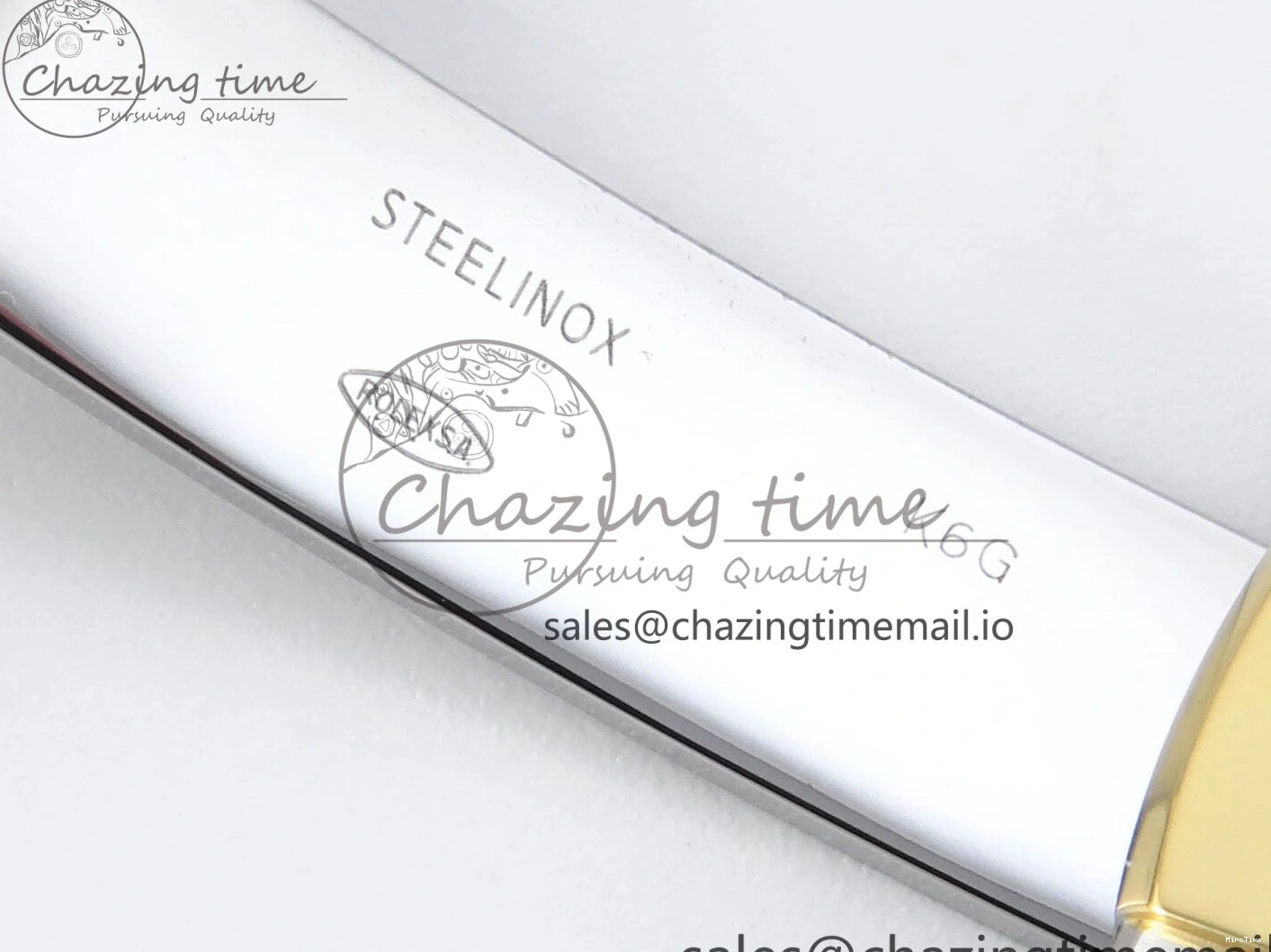 MiroTime 1223 Attractive DateJust 36 126283RBR EWEF Best Edition YG Diamonds Dial on SS YG Jubilee Bracelet A 635